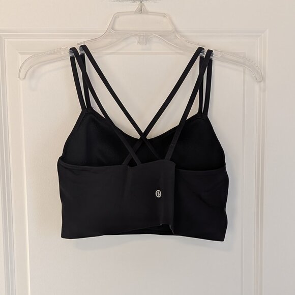 Lululemon Like a Cloud Longline Bra, Black, Size 10? - Picture 4 of 6